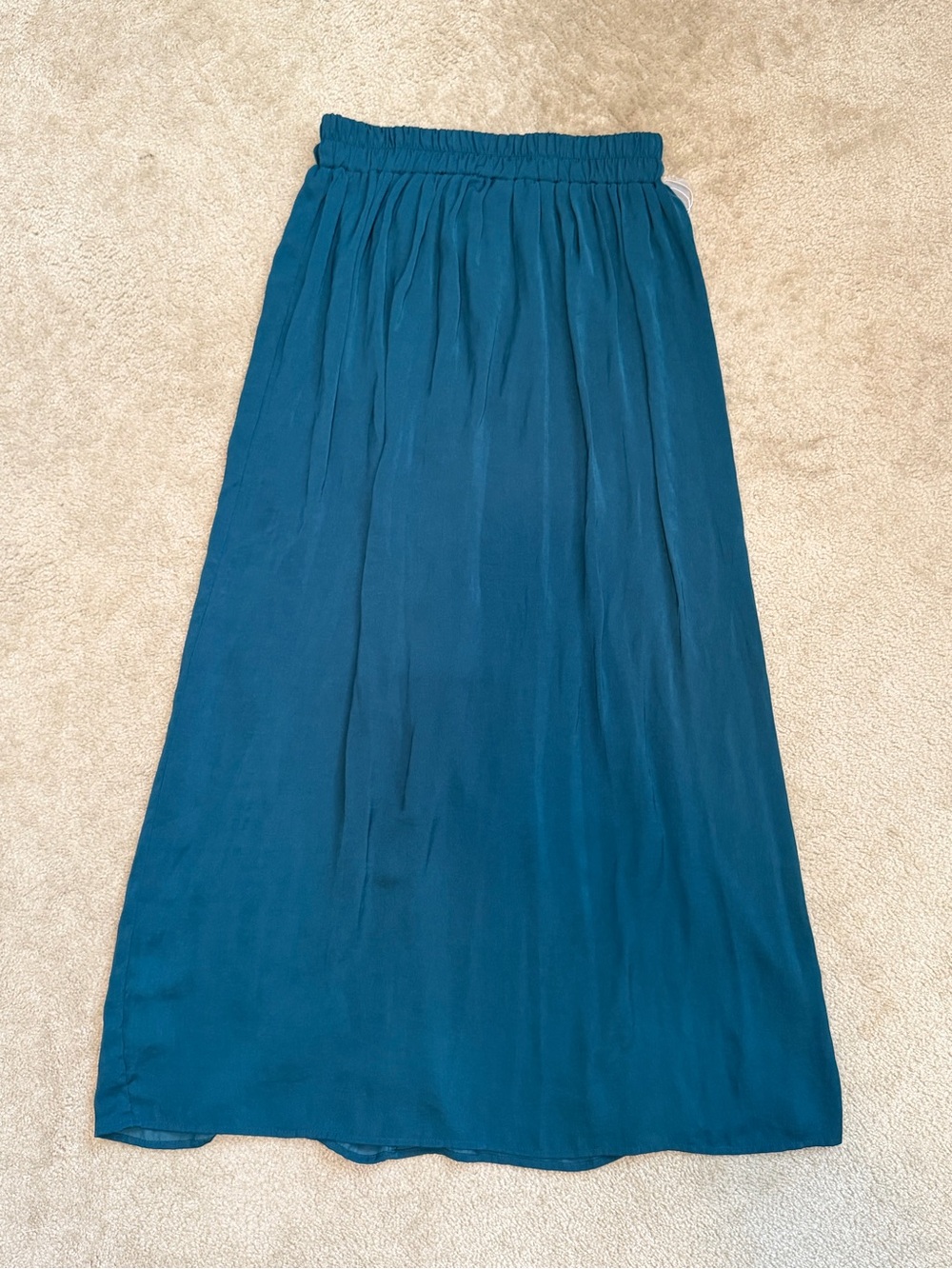 Forever 21 Teal Long Maxi Skirt